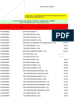 Lista Gastronomia