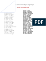 Liste Des Animaux Domestiques en Portugais PDF