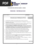 PROVA MEDICINA Versão B