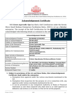 Green Ayurvedic Spa Temporary License PDF
