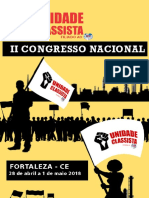 Ii Congresso Nacional Da Unidade Classista