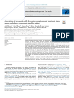 Association of Sarcopenia With Depressive Symptoms and Functional Status Among Ambulatory Community-Dwelling PDF