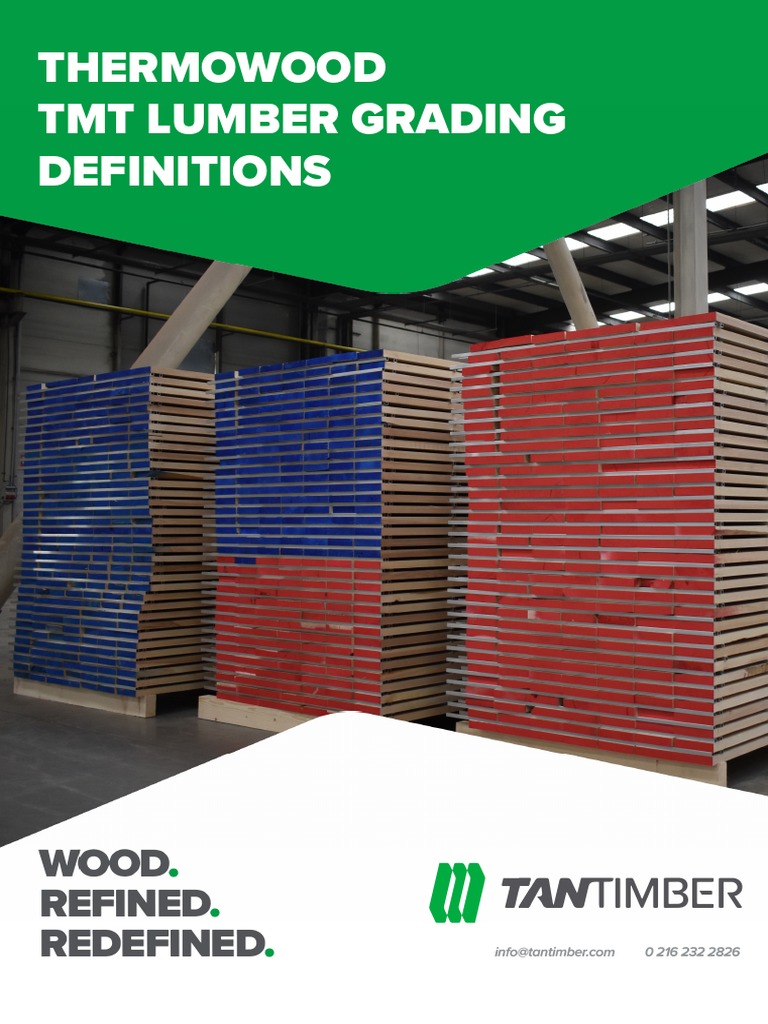 TMT Lumber Grading Definitions Tantimber PDF PDF Lumber Wood