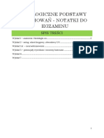 BPZ - Notatki Do Egzaminu PDF
