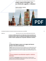 Attaque Présumée Contre Le Kremlin - L'ex-Président Russe Medvedev Appelle À Éliminer Zelensky PDF