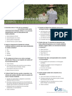 Care For Creation Quiz - Spanish PDF