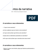 Elementos Da Narrativa - Itinerário 2 Série UC3 PDF