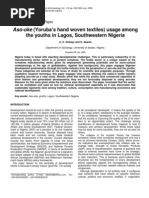 Download Aso-Oke Yorubas Hand Woven TextilesAkanle and Olutayo by Tolu Collins SN64258577 doc pdf