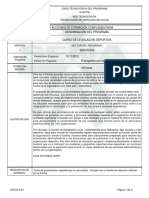 Informe Programa de Formación Complementaria PDF