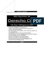 Apuntes de Obligaciones PDF