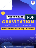 Gravitation - Padhle 9th Science Notes