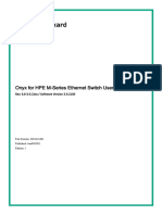 Onyx Ethernet User Manual For HPE PDF