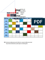 Calendario de Practicas Presenciales 2020-2021