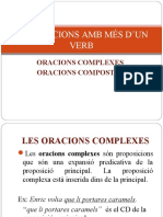 Les Oracions Compostes I Les Oracions Complexes