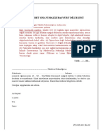 FR - OGR.040-Mazeret Sınavı Hakkı Başvuru Dilekçesi PDF