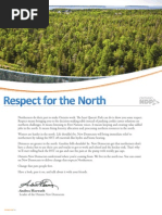 Download Ontario NDP Respect for the North by ontarionewdemocrat SN64259035 doc pdf