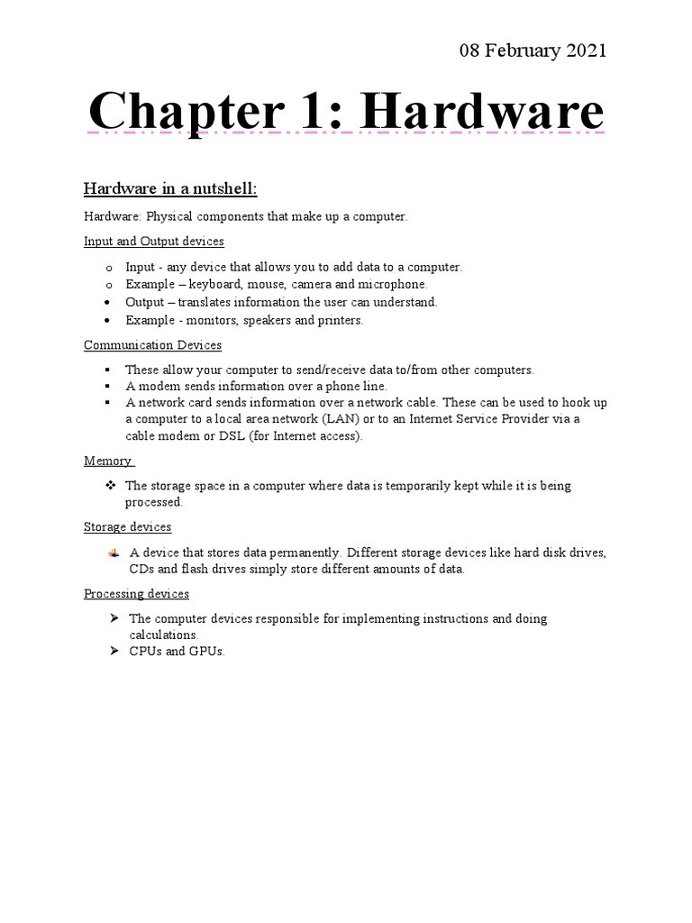 Chapter 1 | PDF