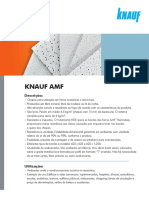 Ficha Técnica Knauf AMF Forros e Tetos Removiveis PDF