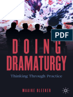 (New Dramaturgies) Maaike Bleeker - Doing Dramaturgy - Thinking Through Practice (2023, Palgrave Macmillan) - Libgen - Li PDF