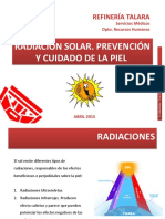 5.28 Radiacion Solar, Proteccion y Cuidado de La Piel
