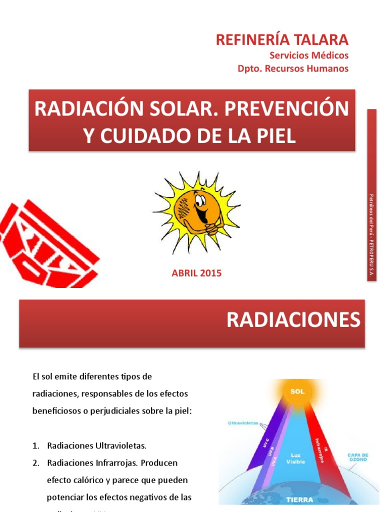 Prevención de Daños por Radiación Solar | PDF | Salud y bienestar