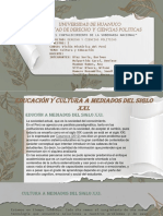 Educación y Cultura A Mediados Del S. XIX PDF