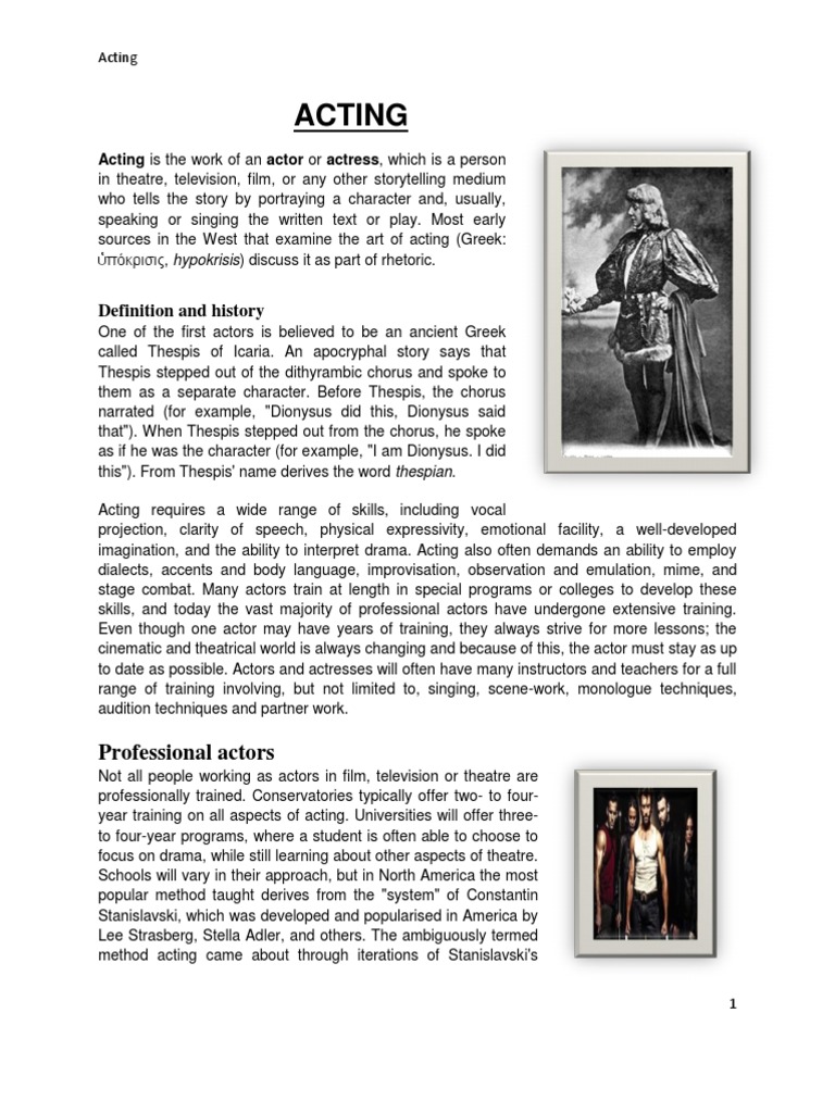 Actor Definition Theatre 60 Photos - Moonagedaydream.film