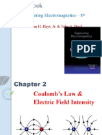 Engineering Electromagnetics Chapter 2 Summary