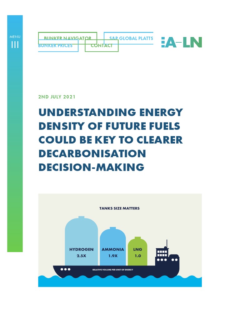 Understanding Energy Density of Future Fuels Coul PDF