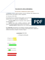 Antología de Lorca Primera Etapa PDF