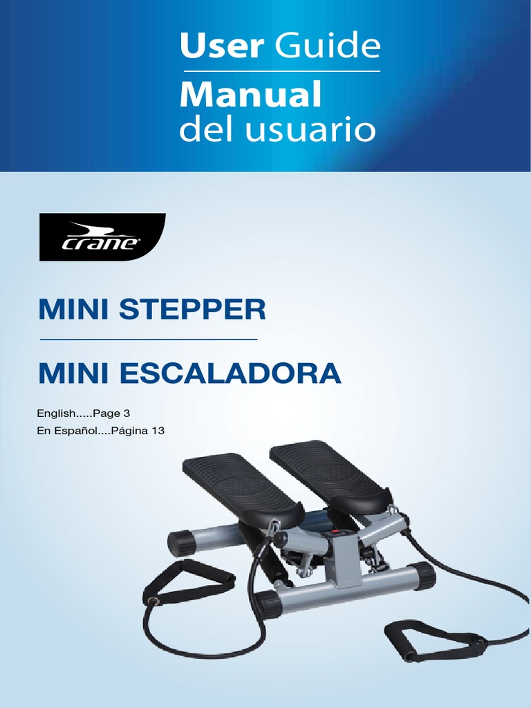 3.2.2016 Crane Mini Stepper Warranty and Manual PDF PDF