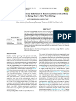 4 Drying and Rehydration Behaviour of Bamb