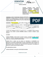 Convênio de Estágio entre Universidade e Empresa