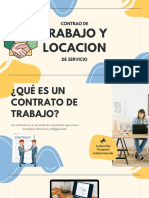 Presentación Empresa de Marketing Formas Organicas Crema PDF