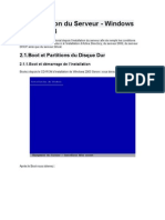 Chapitre 2 Installation de Windows Server 2003