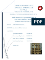 Análisis estructural de edificio de 5 niveles