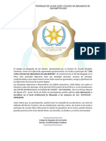 BASES 2da COPA COLEGIO DE ABOGADOS DE SAN MARTIN 2023 PDF