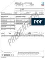 Declaración y pago de aportes previsionales