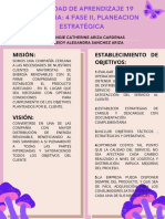 Actividad de Aprendizaje 19 Evidencia 4 Fase II, Planeación Estratégica PDF