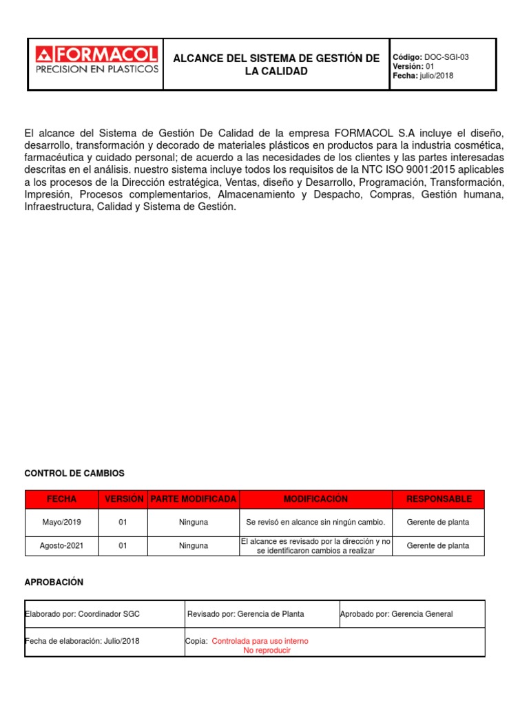 Doc Sgi 03 Alcance Del Sgi Pdf
