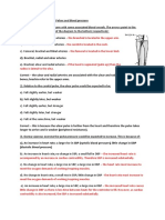 Lab Practical 9 - Human Biology - Pulses and Blood Pressure