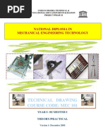 MEC 101 Technical Drawing (2) - 2-2 PDF