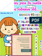 CONTESTADA PREESCOLAROrientaciones Inicial, Preescolar, Primaria, Telesecundaria y CAM Cuarta Sesión PDF