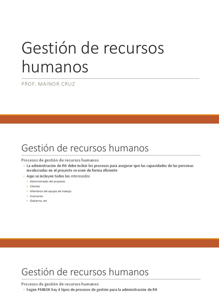 Gestión De Recursos Humanos Pdf Gestión De Recursos Humanos