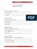 Past Continuous 1 PDF