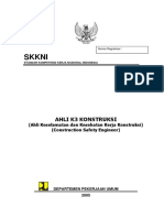 SKKNI-Ahli K3 Konstruksi PDF