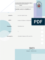 Importancia de La Lengua Originaria - Primaria Eib Ciclo I - Zoorel Glenda Asangkay Yagkug PDF