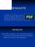 DESGASTE