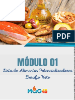 Desafio Keto - Lista de Alimentos Potencializadores PDF