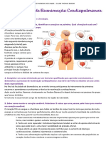 Reanimação cardiopulmonar - Diário de exercícios e dieta